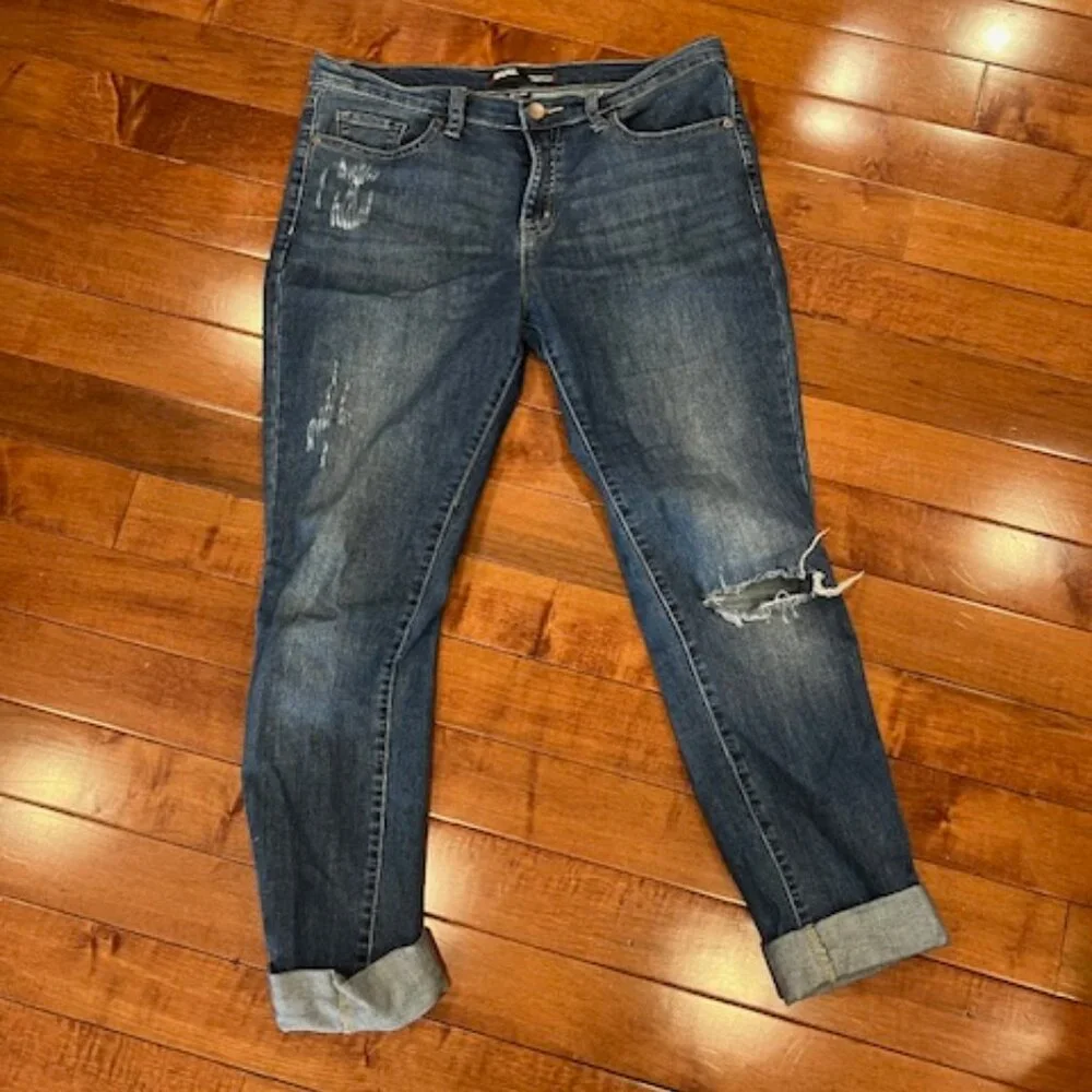 High Waisted Cigarette Vintage Jeans - Picture 1 of 2